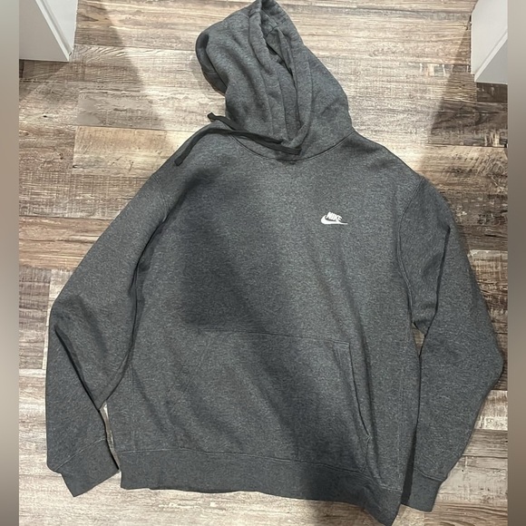 Nike Charcoal Gray Pullover Hoodie - Picture 1 of 1